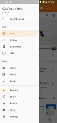 Cast Web Video android App screenshot 3